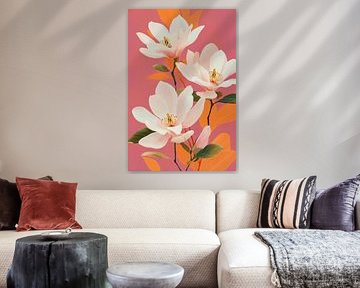 Magnolias in Pink no. 2 by Studio BB