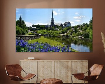 Little White House park by Claude Laprise