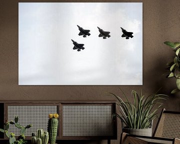 Voile 2025 Amsterdam Avions de combat F35 sur Richard Wareham