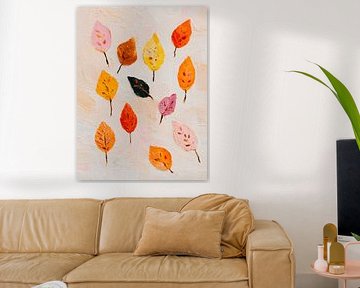 Dansende Herfstbladeren van Gypsy Galleria
