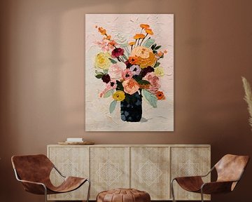Bloemenpracht in Vaas van Gypsy Galleria