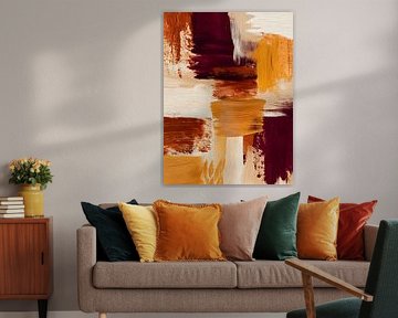 Abstracte Kleuren Compositie