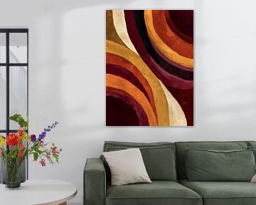 Abstract Boho Circkels van Gypsy Galleria