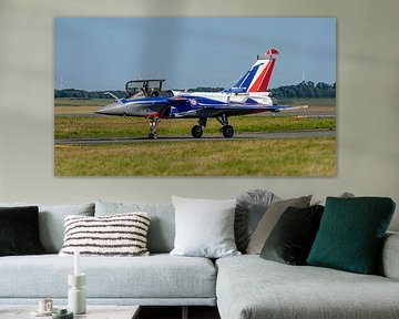 Rafale Solo Display Team 2025 de l'armée de l'air française.