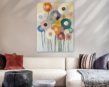 Champ de fleurs | Merry Flower Garden sur Art Merveilleux