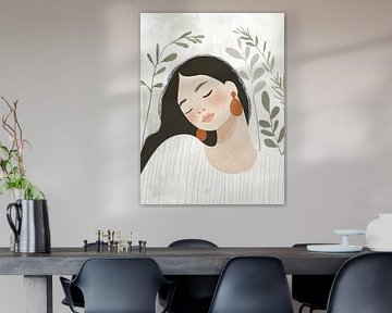 Ontspannen Vrouw