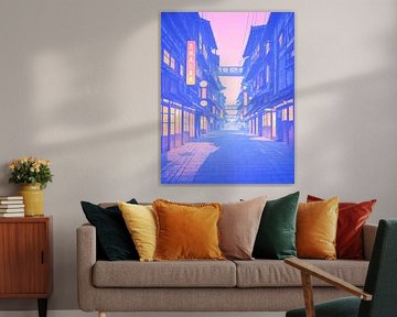 Anime Couleur Pastel Tokyo Japon Lofi sur Ruzerin