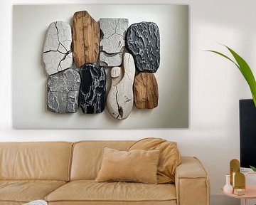 Assortiment Houten Blokken Arrangement