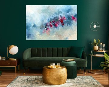 Red Berries van MK Abstrakt
