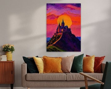Burg Hohenzollern Dämmerung von MIROKKU