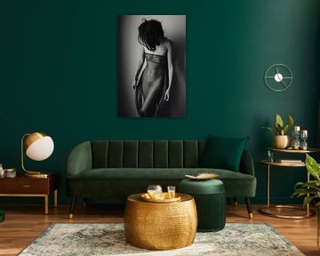 Elegantie in de schaduw - vrouwelijkheid in zwart en wit