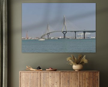 Puente de la Pepa in Cádiz van Silva Wischeropp