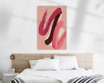 Courbes en rose n° 4
