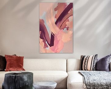 Courbes en rose n° 5