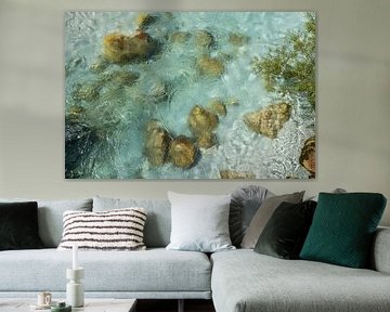 Soča rivier Slovenië van Sander Groenendijk