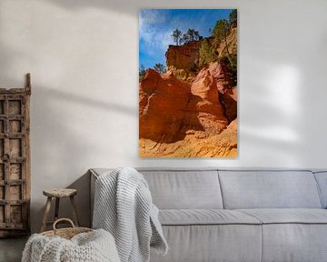 Ockerpfad nahe Roussillon von Achim Prill