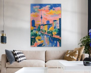Berlijn Plakkaatverf Matisse Chagall van Niklas Maximilian
