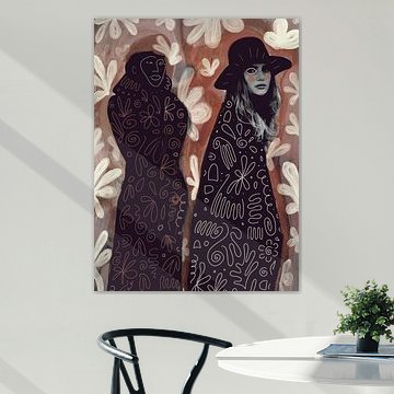 Shadow me - modern kunstwerk (gezien bij vtwonen) van Studio Gjil