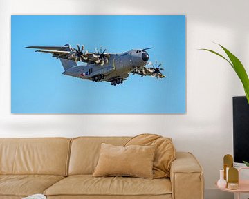Équipe française de présentation tactique de l'Airbus A400M.