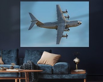 Équipe française de présentation tactique de l'Airbus A400M.