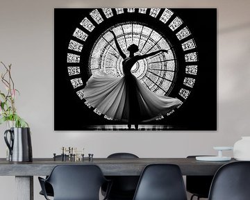 Ballarina Flirt met π - pi | Dans in de Cirkel van Karina Brouwer