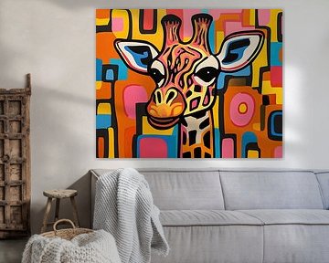 Giraffe Beeld van ARTEO Schilderijen