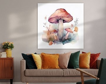 Herfst paddenstoelen