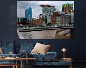 Medienhafen Düsseldorf van Liesbeth van Herten