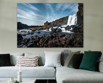 Þingvellir waterval van Studio Graber