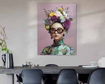 Flower woman