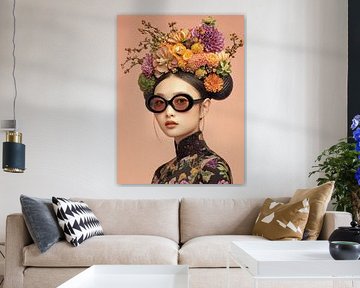 Flower woman
