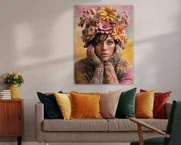 Flower woman