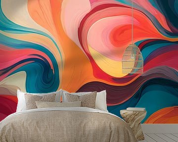 Energieke kleurenfusie 1