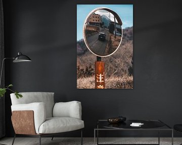 Fuji in the mirror by Studio Graber