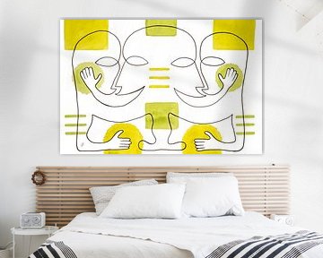 Câlins familiaux verts sur By Iske