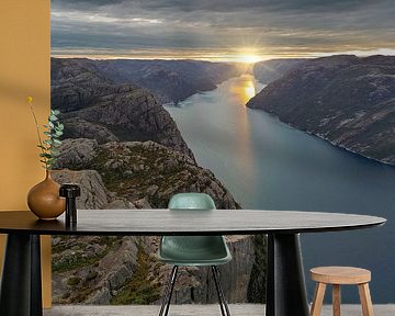 Zonsopgang Preikestolen