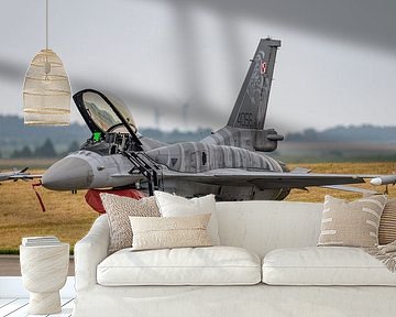 F-16 demo team of the Polish Air Force.