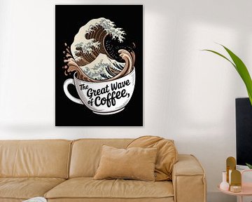 Grande vague de café sur Vicky Hanggara