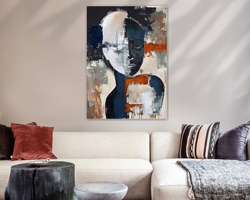 Abstract Portrait | Faces and Colour Shapes