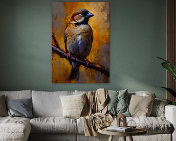House Sparrow by MIROKKU