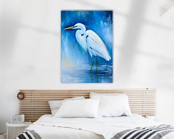 Kleine zilverreiger