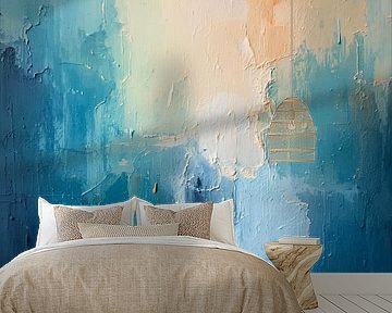 Blue Day Light Schilderij