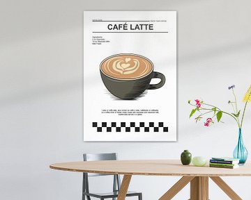 caffe latte van Ratna Mutia Dewi