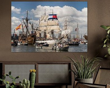 Armada in Amsterdam während des Sail In
