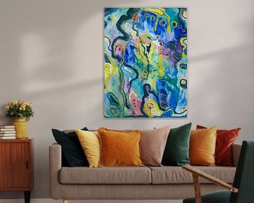 'Joy like a Blue River&#039 ; sur Annemarie Gorter