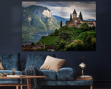 Enchanting Tramin with Dolomite panorama by Richard Zeinstra