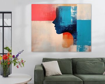 Face profile | Colour Thoughts by Zen and More