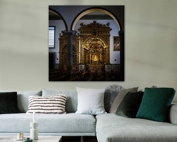 Church in Faro by Eddy Westdijk