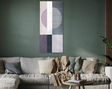 Grijze Cirkel | Cirkel Contrast van Modern Collection