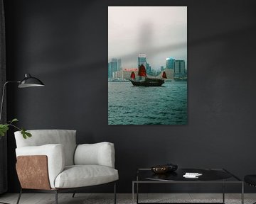 Segel der Geschichte: Tradition trifft Moderne in Hongkong von NZME Photography
